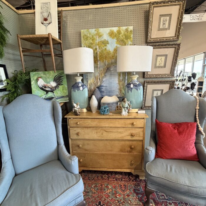 Painted Side Table